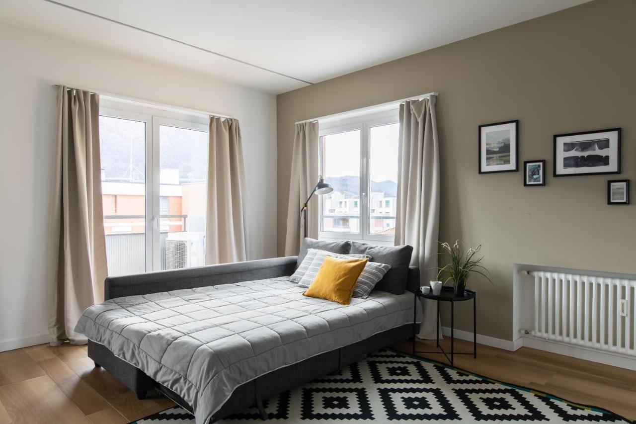 Minerva Apartments Лугано Экстерьер фото